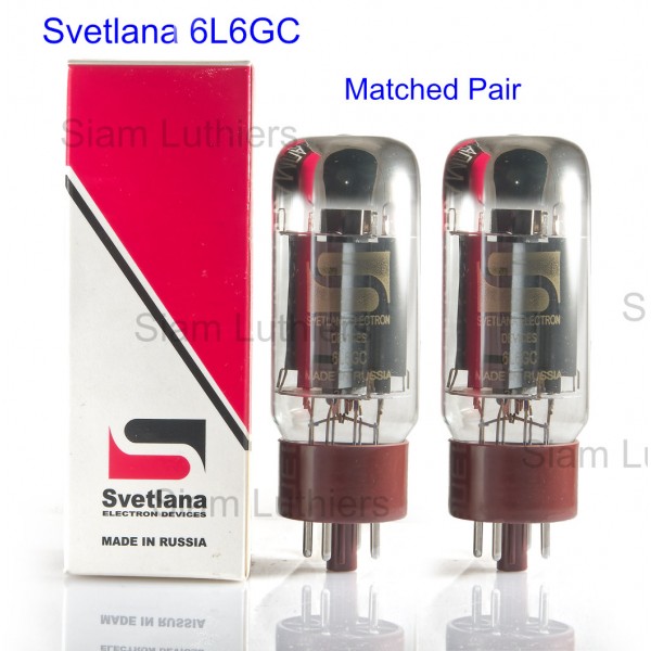 Svetlana 6L6GC Matched Pair